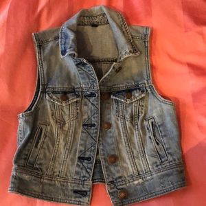 Denim vest